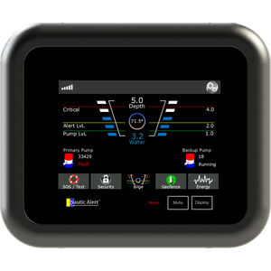 panel de mando y control para barco