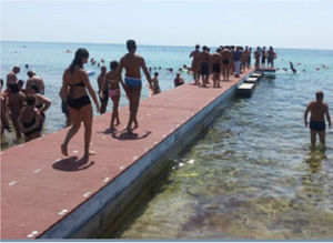 revestimiento para muelle