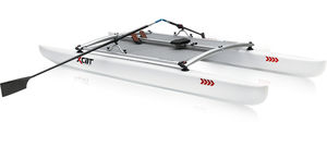 catamarán de remos