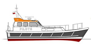barco profesional embarcación piloto / intraborda