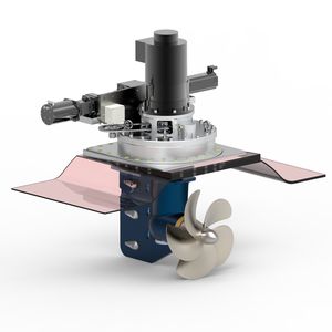 propulsor acimutal / para buque / eléctrico / hidráulico
