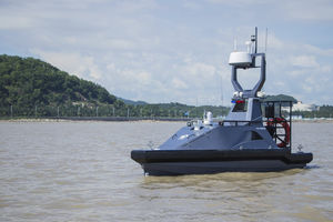 barco profesional barco de vigilancia / diésel / propulsión por moto acuática / USV