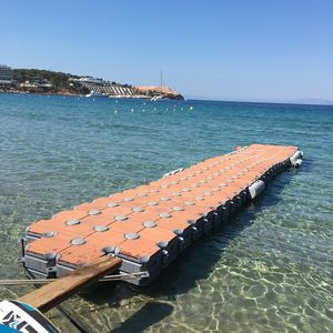 módulo para pantalán flotante modular