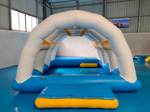 juego acuático vallas