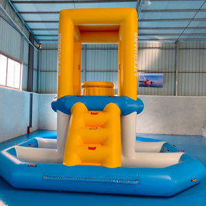 juego acuático escalera