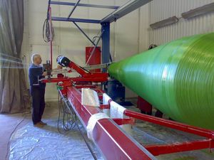 máquina de fabricación de boyas baliza 1