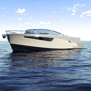 barco open intraborda / de deporte / con cabina