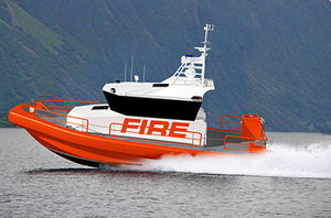 barco profesional barco de bomberos / hidrojet intraborda / de aluminio