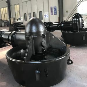 propulsor acimutal / timón / para gabarra / eléctrico