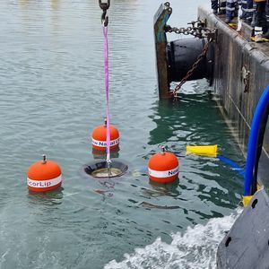 skimmer de hidrocarburos de rebosadero