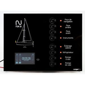 panel de control para barco 1