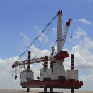 plataforma autoelevadora para plataforma marina