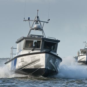 barco profesional barco de vigilancia / hidrojet intraborda