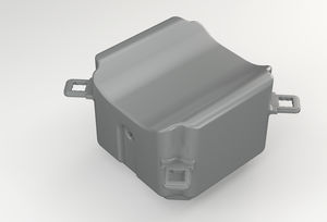 módulo para pantalán flotante modular