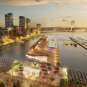estructura flotante