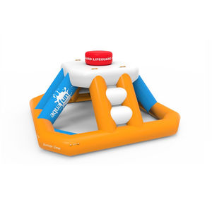 juego acuático escalera / podium / inflable / flotante