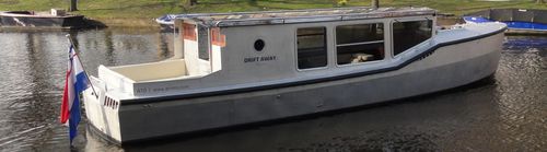 Cabin-cruiser intraborda - ARVIRO 10 - Arviro B.V. - electrosolar / remolcable