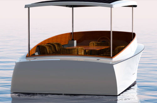 Day-cruiser intraborda - Dayboat - Mothership Marine - electrosolar / open