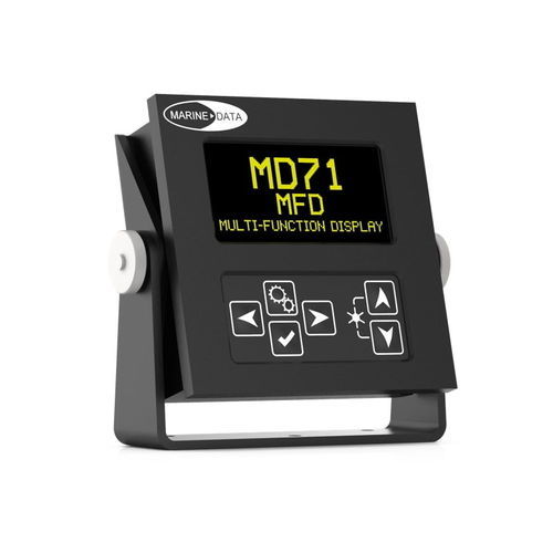 Visualizador para barco - MD71MFD  - Marine Data Systems - para buque / multiusos / digital