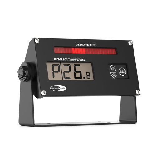 Indicador para barco - MD74RDI  - Marine Data Systems - para buque / de ángulo de timón / digital