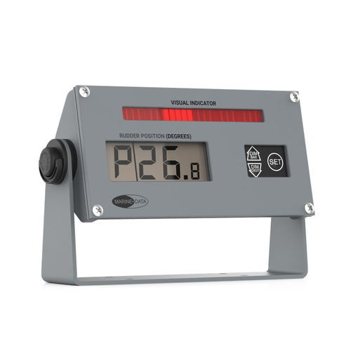 Indicador para barco - MD74RDI/W  - Marine Data Systems - para buque / de ángulo de timón / digital