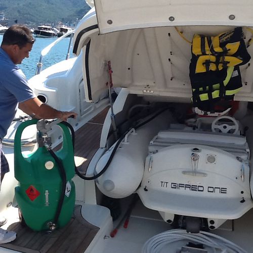 Depósito de combustible - Emilcaddy 110 - Emiliana Serbatoi - para barco / portátil / con bombas trasiego