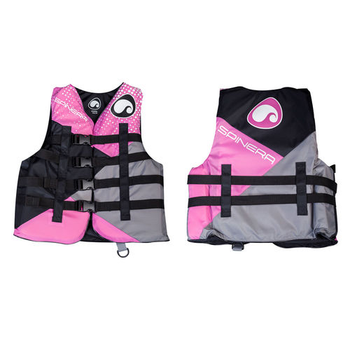 Chaleco de ayuda a la flotabilidad para deportes náuticos - p1829001 - Spinera - para mujer / de espuma / rosa