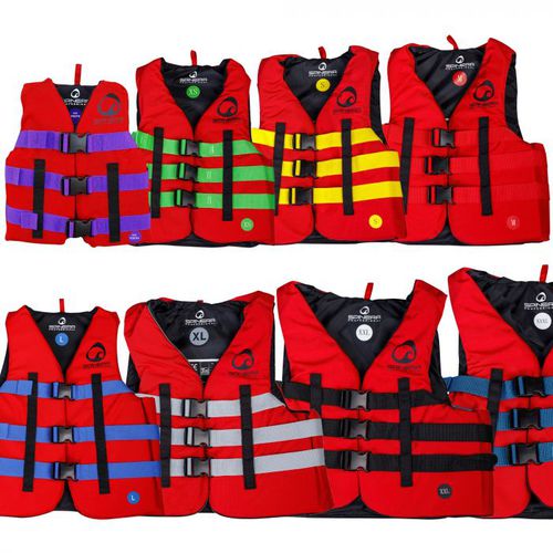 Chaleco de ayuda a la flotabilidad para deportes náuticos - 13697P - Spinera - unisex / de espuma / rojo