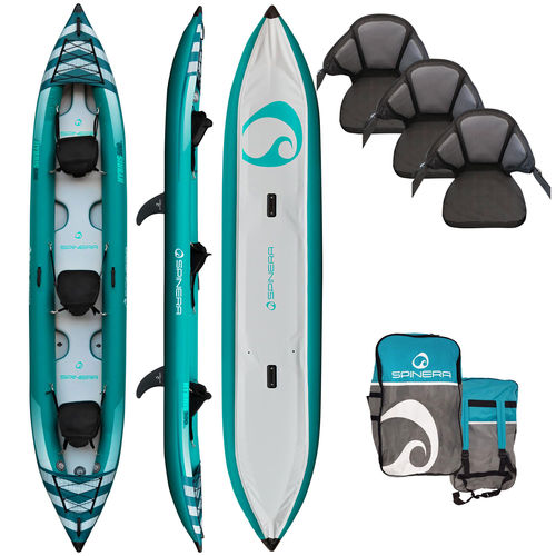 Kayak hinchable - Hybris 500 - Spinera - de travesía / de recreo / de mar