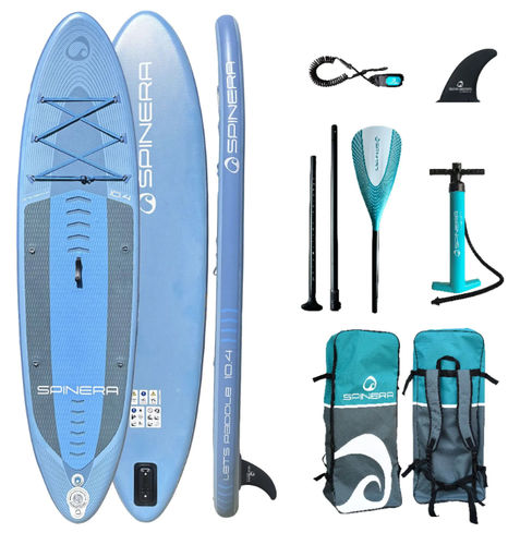 Tabla de SUP hinchable - Lets Paddle 10.4 - Spinera - allround / para adulto / azul