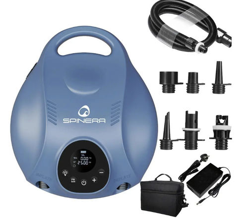Inflador eléctrico - DS Pro - Spinera - para tabla de stand-up paddle / para flotador de tracción / para plataforma inflable
