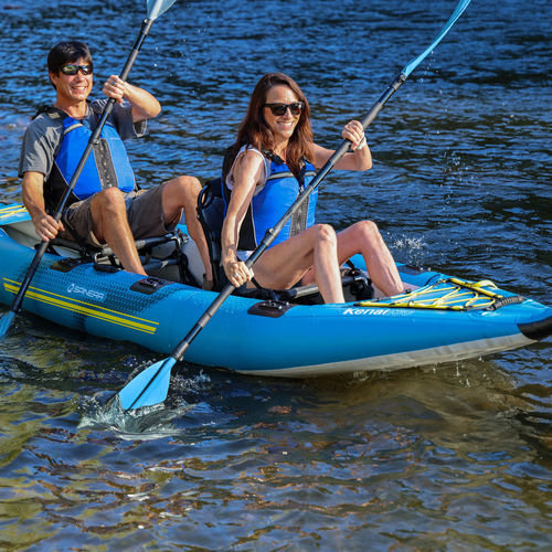 Kayak sit-on-top - Kenai 130 - Spinera - hinchable / de travesía / de pesca