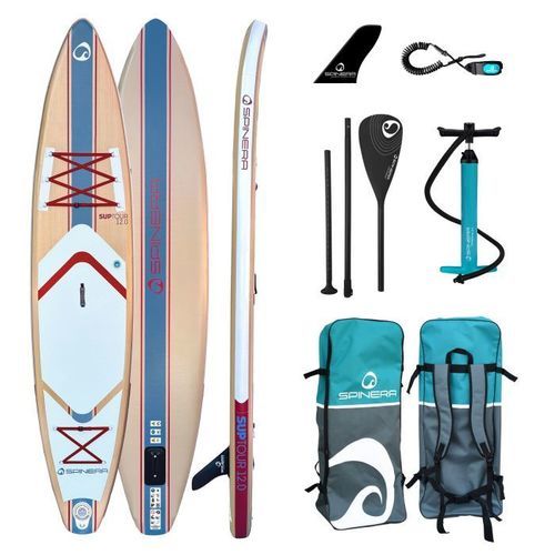 Tabla de stand-up paddle hinchable - Suptour 12.0 - Spinera - de travesía / nivel intermedio / nivel experto