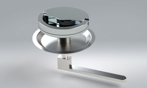 Pestillo para barco - YLSA90I - YACHT LUXURY STYLE - para buque / con llave / de palanca