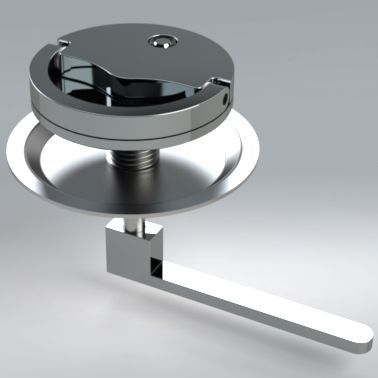 Pestillo para barco - YLSA90IK - YACHT LUXURY STYLE - para buque / de leva / con llave