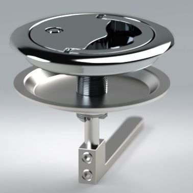 Pestillo para barco - YLSA90MVK - YACHT LUXURY STYLE - para buque / de leva / con llave