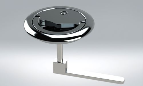 Pestillo para barco - YLSA90FVK - YACHT LUXURY STYLE - para buque / de leva / con llave