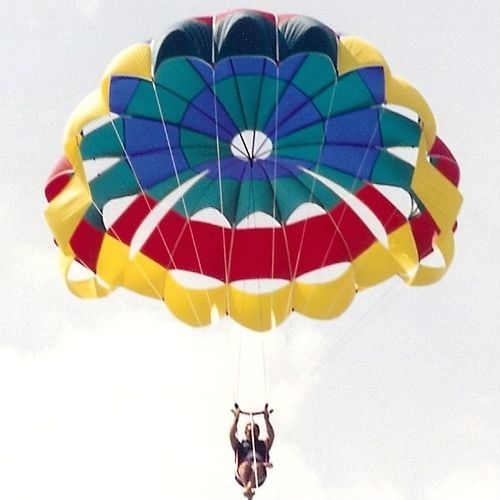 Parasail a medida - XXTREME 21 - CUSTOM CHUTES - para vientos fuertes / para ascenso desde el barco / 1 plaza
