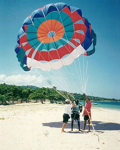 Parasail para ascenso desde la playa - 24ft Standard - CUSTOM CHUTES - 1 plaza