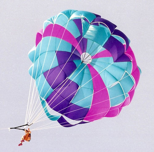 Parasail para ascenso desde la playa - 30ft Trade - CUSTOM CHUTES - 1-2 plazas / 1 plaza