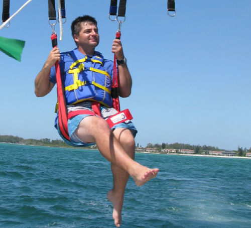 Arnés de parasail - CUSTOM CHUTES - de cintura / de asiento / de seguridad