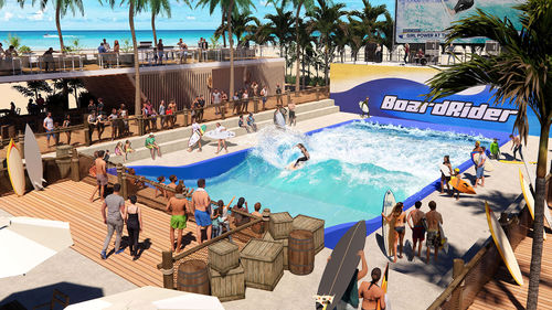 Piscina de olas - BOARDRIDER BARREL - Murphys Waves Ltd