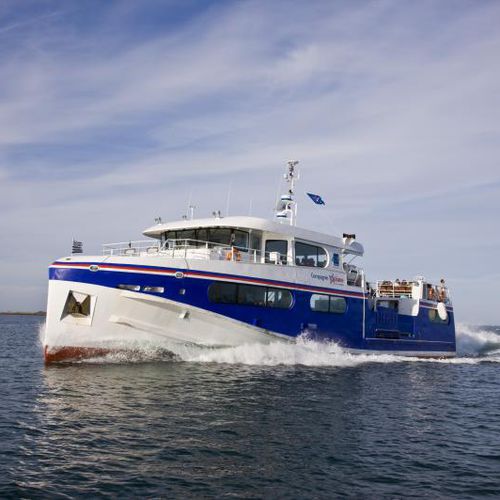 Ferri de pasajeros monocasco - MELVAN - Chantier Naval Gléhen