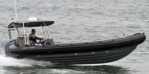 Embarcación neumática fueraborda - 7.5M  - Tornado Boats International ApS - semirrígida / open / con consola central