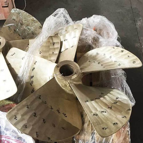 Hélice para buque - Fountom Marine - de paso fijo / línea de eje / 5 palas