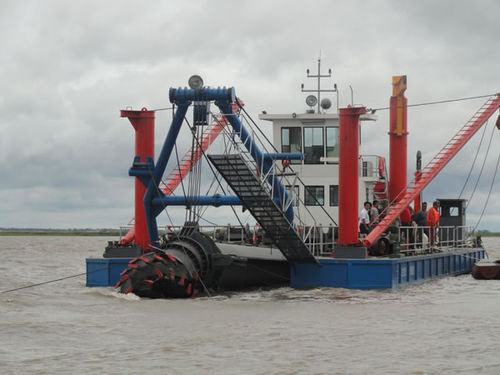 Buque especial draga de succión con disgregador - Qingzhou Yongsheng dredging equipment.co.ltd - catamarán / costero
