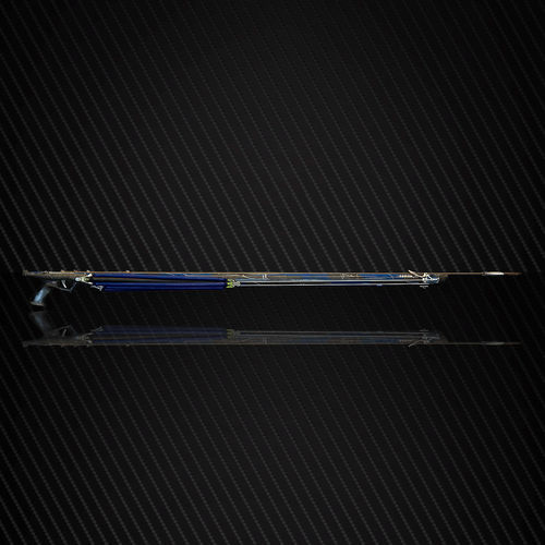 Fusil de pesca submarina de goma circular - NEMESIS - BleuTec - de carbono