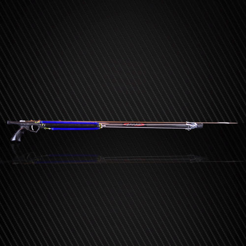 Fusil de pesca submarina de goma circular - LYCAN INVERT ROLLER - BleuTec - de carbono