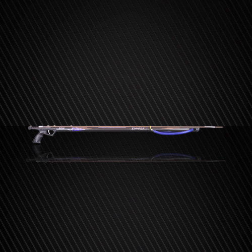 Fusil de pesca submarina de goma circular - Simple  - BleuTec - de carbono