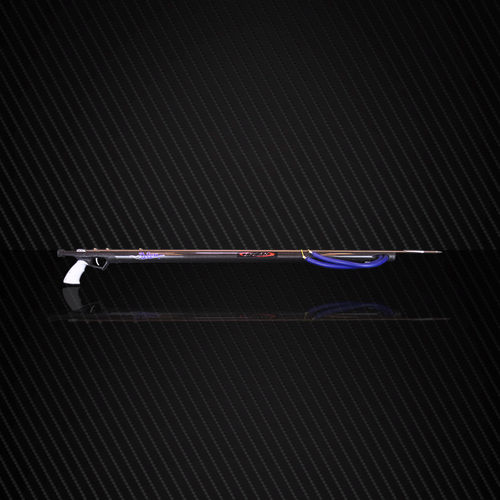 Fusil de pesca submarina de goma circular - LYCAN  - BleuTec - de carbono